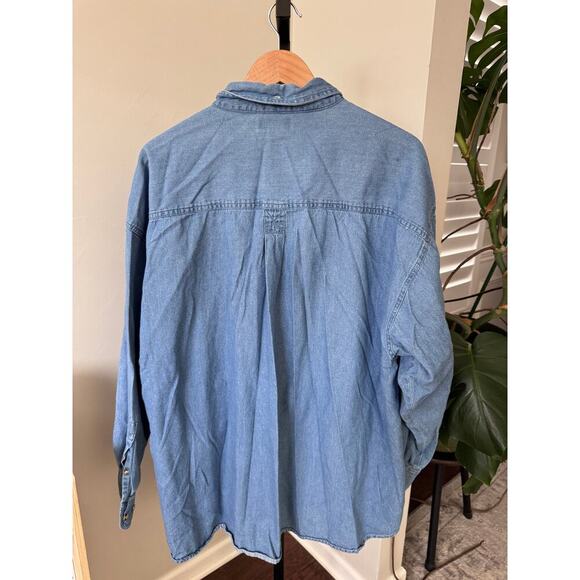 Vintage Denim Outdoor Outfitters Long sleeve Button Down - Picture 2 of 3